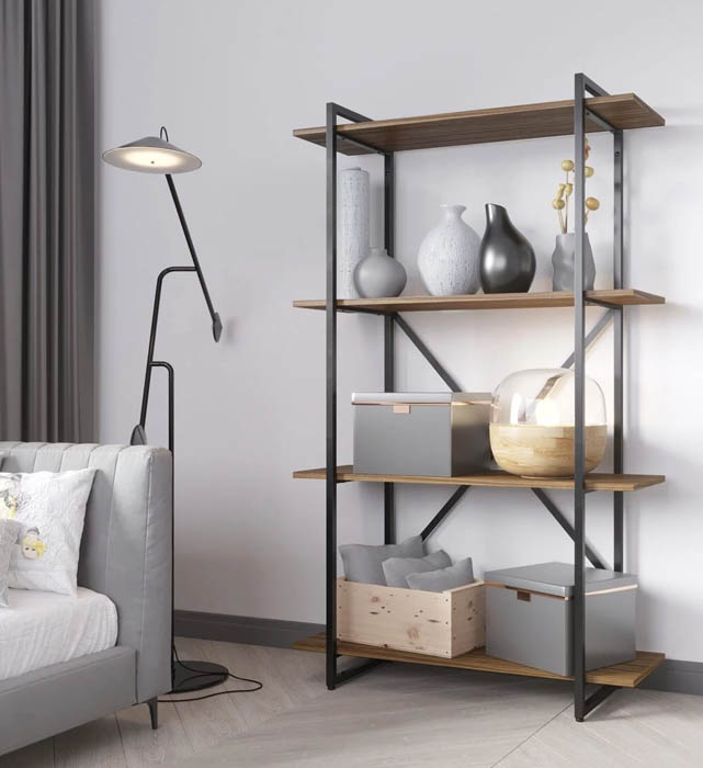 Стеллаж GUTTA 151х92х34 см